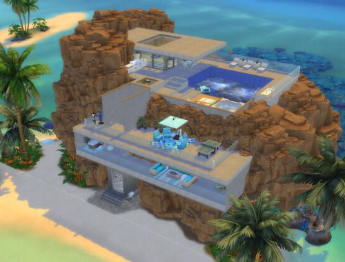 The Rock house by alexiasi
