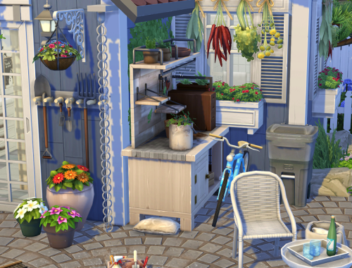 The Sims 4 // Cute Garden Shed // No CC