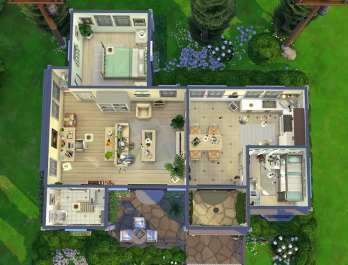 The Sims 4 // Family Cottage // No CC