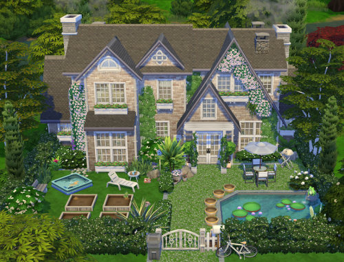 The Sims 4 // Lakeside Cottage // no CC
