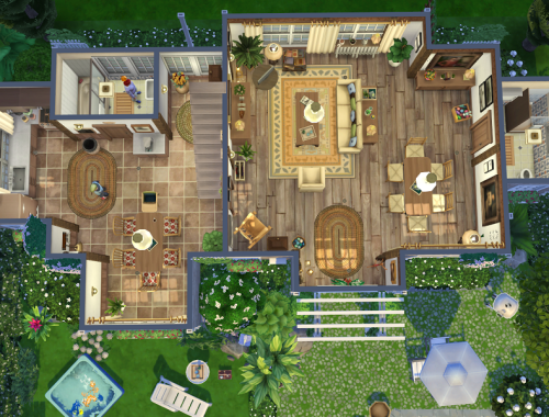 The Sims 4 // Lakeside Cottage // no CC