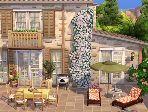 The Sims 4 // Rustic Finca // no CC