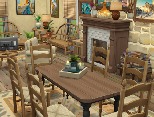 The Sims 4 // Rustic Finca // no CC