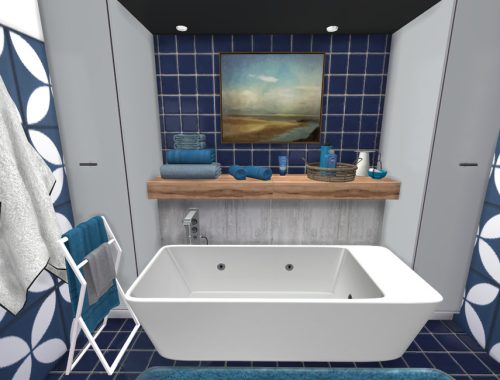 The Squealing Mermaid Boathouse - Bathroom