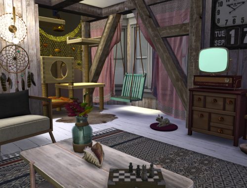 The Squealing Mermaid Boathouse - Family Room