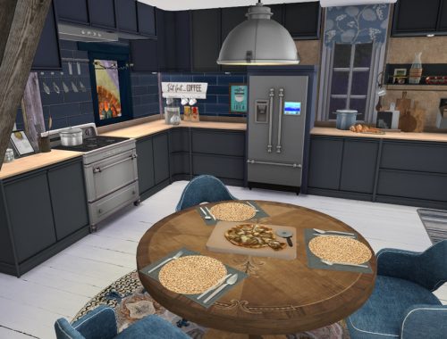 The Squealing Mermaid Boathouse - Kitchen
