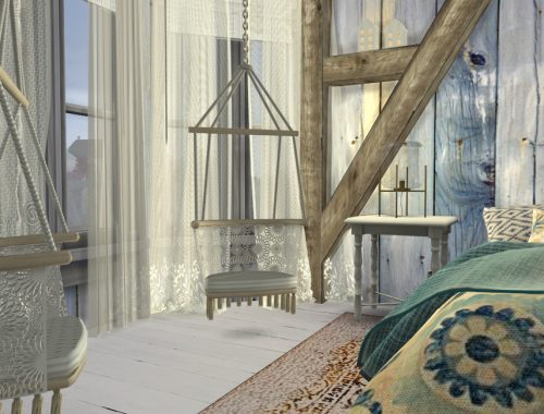 The Squealing Mermaid Boathouse - Master Bedroom