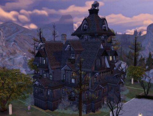 The Straud Mansion by alexiasi