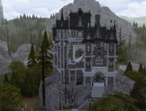 The Vampire Castle by alexiasi
