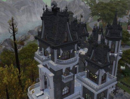 The Vampire Castle by alexiasi