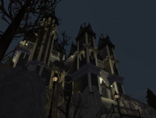 The Vampire Castle by alexiasi