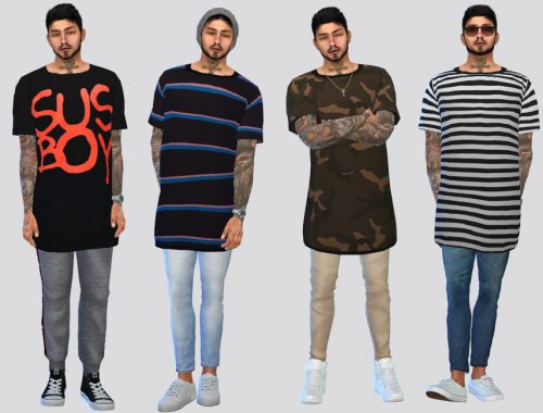 Thrift Long Tees