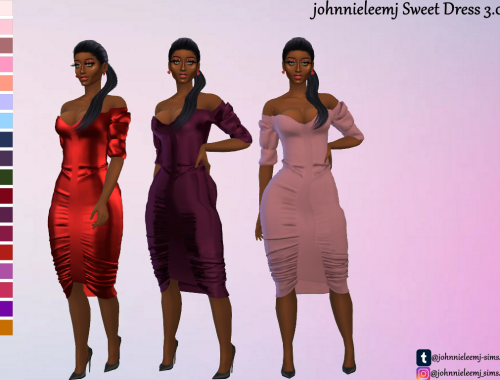 johnnieleemj Sweet Dress 3.0