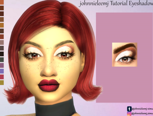 johnnieleemj Tutorial Eyeshadow