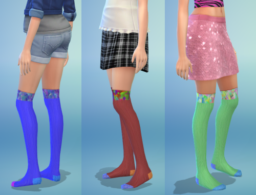 Zany Over The Knee Socks