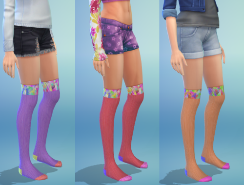 Zany Over The Knee Socks