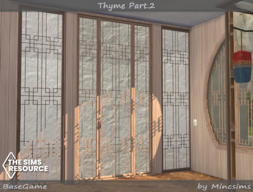 Thyme Doors and Windows Part.2