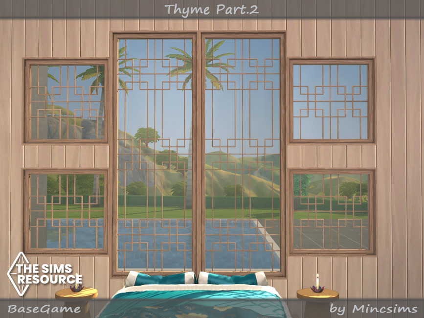 Thyme Doors and Windows Part.2 - The Sims 4 Catalog