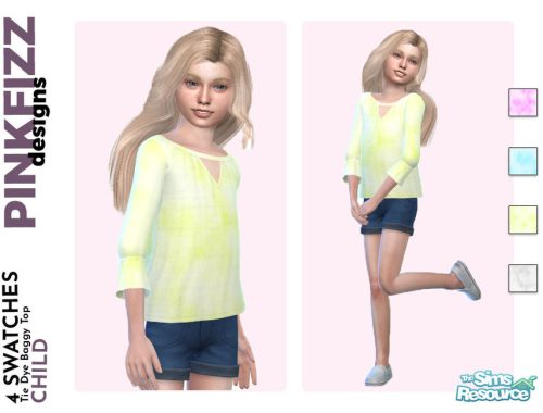 Tie Dye Baggy Top