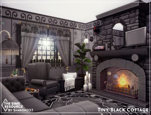 Tiny Black Cottage - Nocc