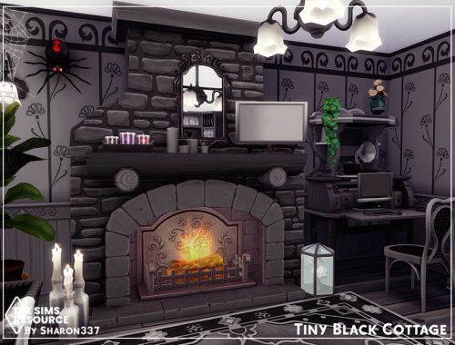 Tiny Black Cottage - Nocc