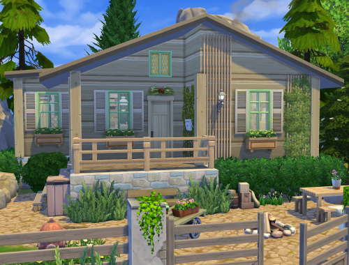 Tiny Log Cabin // no CC