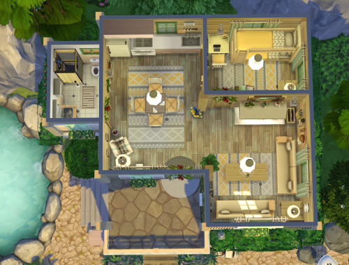 Tiny Log Cabin // no CC