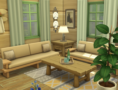 Tiny Log Cabin // no CC