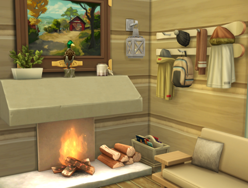 Tiny Log Cabin // no CC