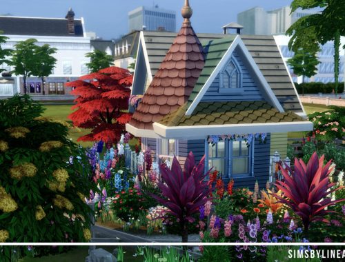 Tiny Rainbow Cottage