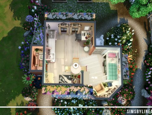 Tiny Rainbow Cottage