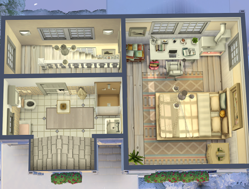 Tiny Winter Cottage no CC