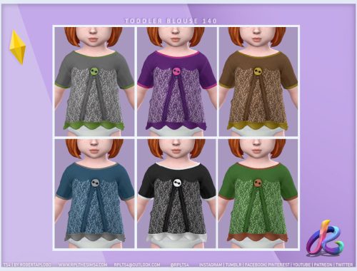 Toddler Blouse RPL140