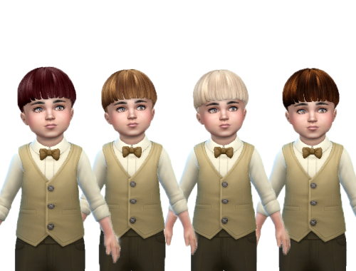 Toddler boy hair recolor (Seasons)