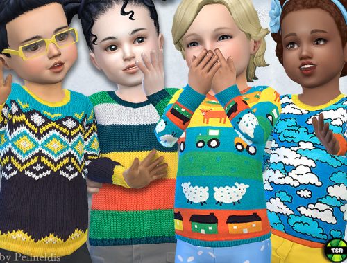 Toddler Colorful Sweater