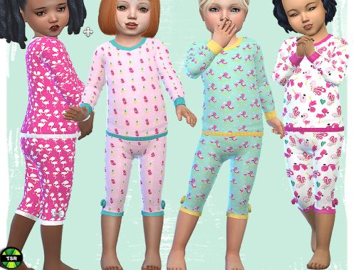Toddler Flamingo Pyjamas Bottom