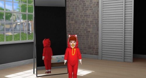 TODDLER FOX COSTUME at REDHEADSIMS
