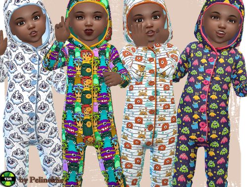 Toddler Little Monster PJ