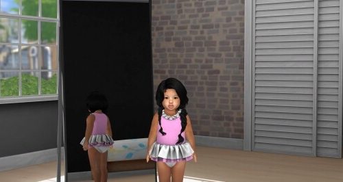 TODDLER SANTA CLAUS COSTUME 2 VERSIONS at REDHEADSIMS
