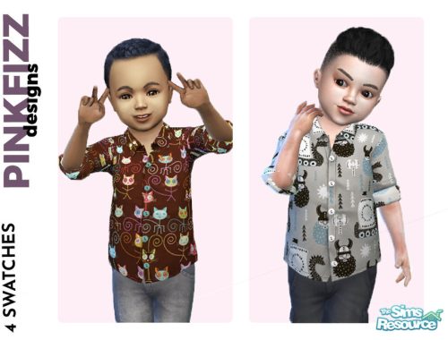 Toddler Short-Sleeved Shirt