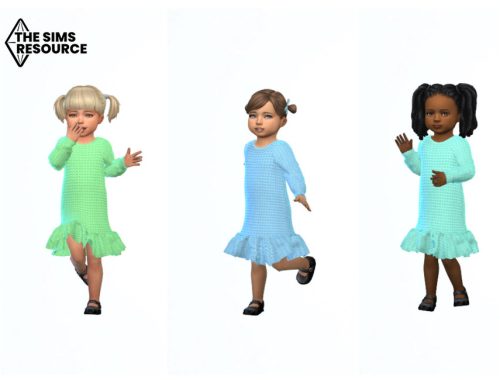 Toddler Sweater Dress 0821