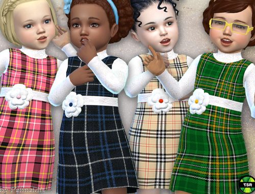 Toddler Tartan Pinafore - Needs SP Toddler