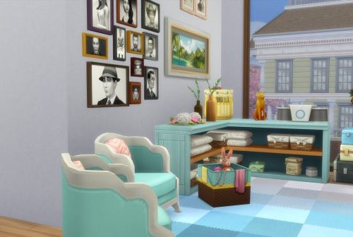 Town house by Oldbox at All 4 Sims