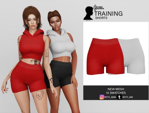 The Sims Resource - High Waisted Jogger (patreon)