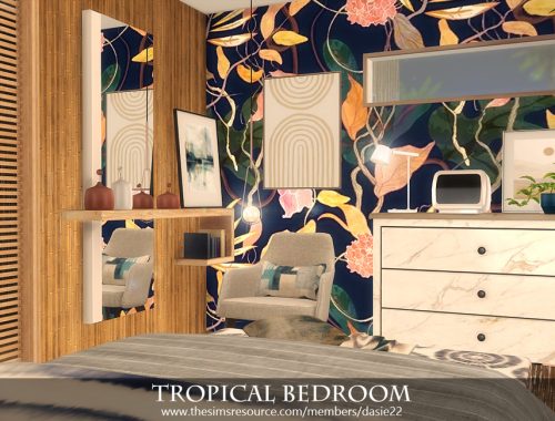 Tropical Bedroom