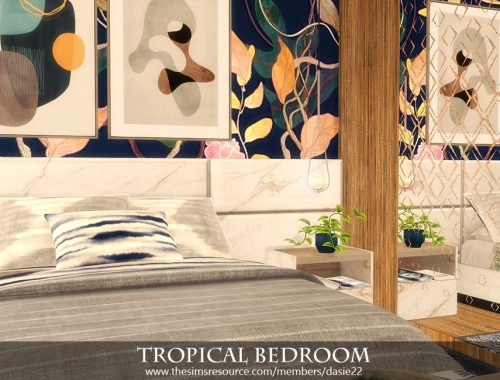 Tropical Bedroom