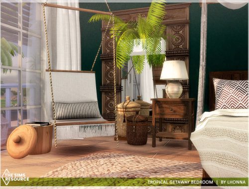 Tropical Getaway Bedroom /TSR CC only/