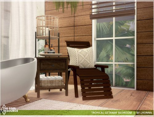 Tropical Getaway Bedroom /TSR CC only/