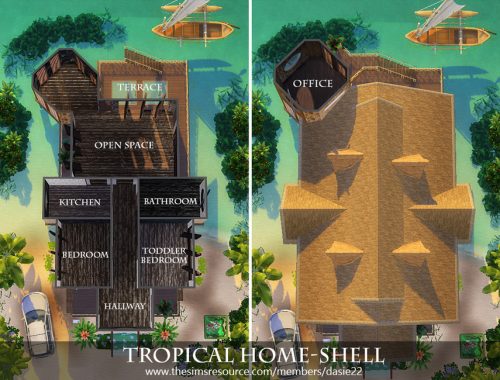 TROPICAL HOME-SHELL