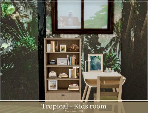 Tropical Kids room